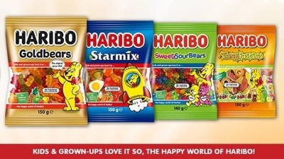 Haribo believes that a combined focus on sour flavours and variety packs will be its route to attracting more teenage and young adult consumers. ©Haribo