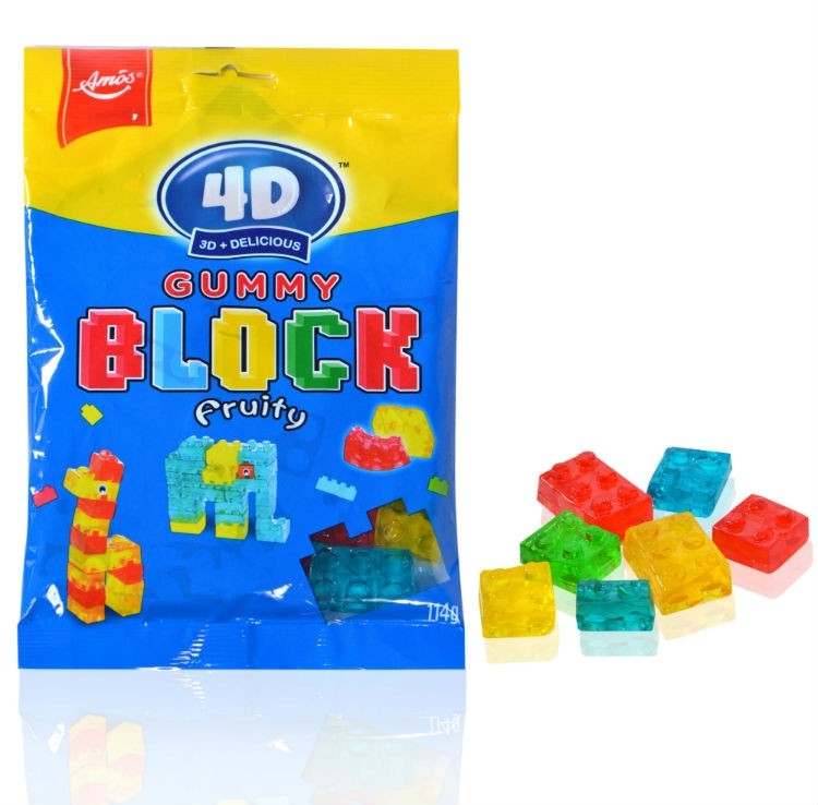 Amos Sweets' 4D Gummy a base in the UK