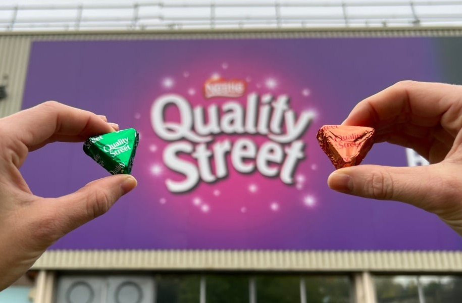 People say the new Quality Street wrappers look 'cheap